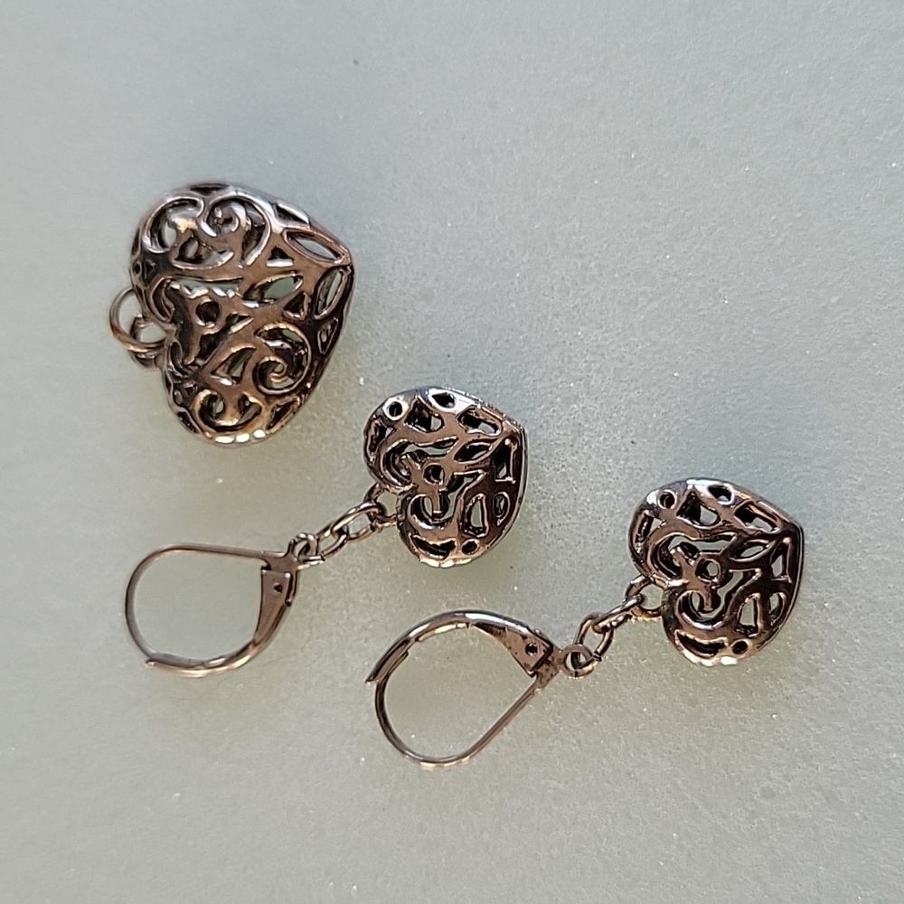 Earrings and Necklace Charm